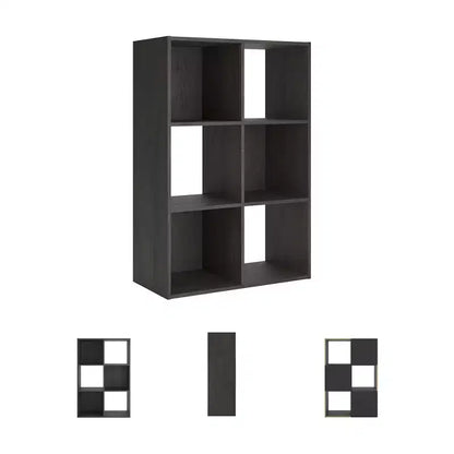 Organizzatore portaoggetti aperto a 6 cubi – Libreria versatile e mobile espositivo per ogni stanza