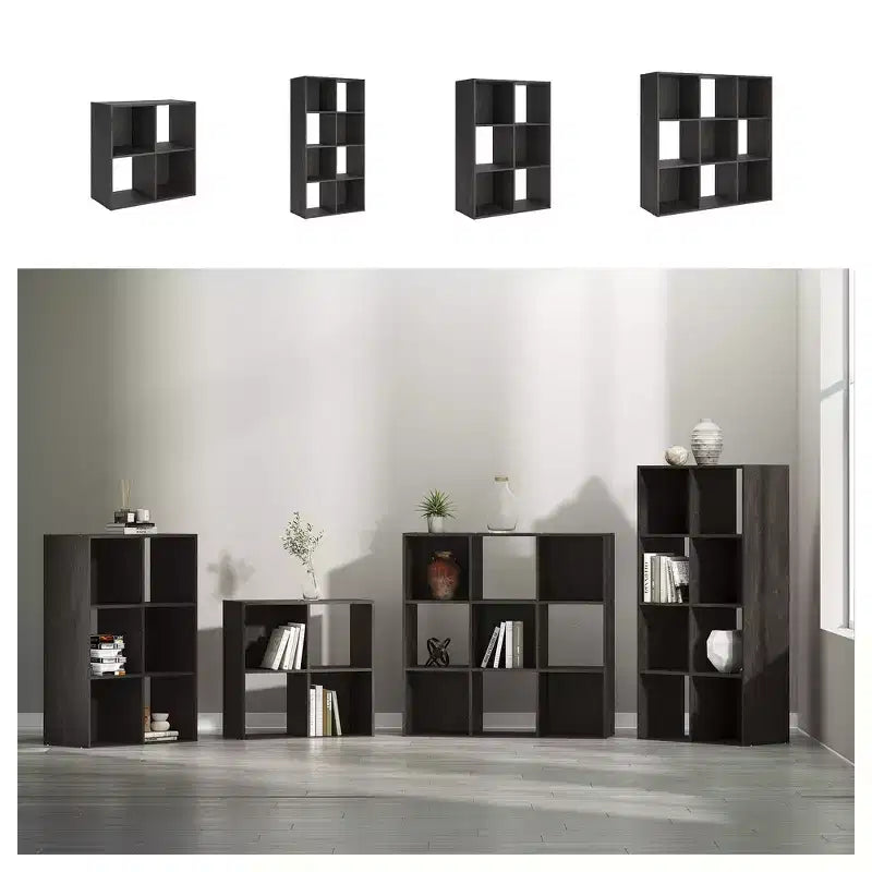 Organizzatore portaoggetti aperto a 6 cubi – Libreria versatile e mobile espositivo per ogni stanza