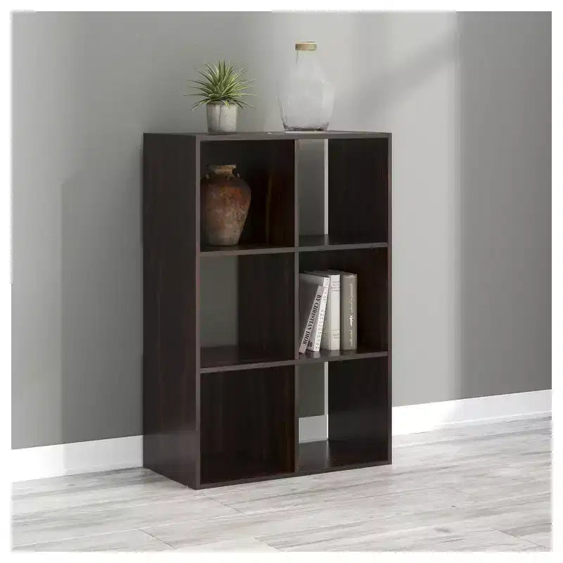Organizzatore portaoggetti aperto a 6 cubi – Libreria versatile e mobile espositivo per ogni stanza
