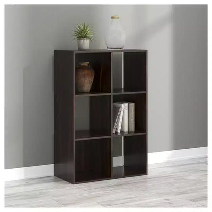 Organizzatore portaoggetti aperto a 6 cubi – Libreria versatile e mobile espositivo per ogni stanza
