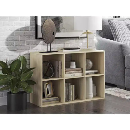 Organizzatore portaoggetti aperto a 6 cubi – Libreria versatile e mobile espositivo per ogni stanza