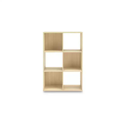 Organizzatore portaoggetti aperto a 6 cubi – Libreria versatile e mobile espositivo per ogni stanza