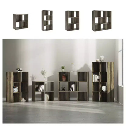Organizzatore portaoggetti aperto a 6 cubi – Libreria versatile e mobile espositivo per ogni stanza