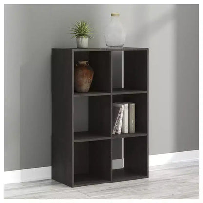 Organizzatore portaoggetti aperto a 6 cubi – Libreria versatile e mobile espositivo per ogni stanza
