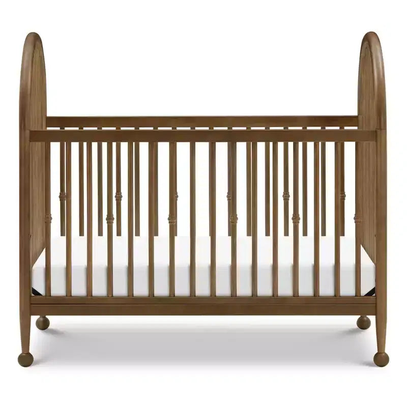 Culla convertibile 3 in 1 (con fusi) – Lettino per bambini e lettino da giorno, Legno massello, Cameretta