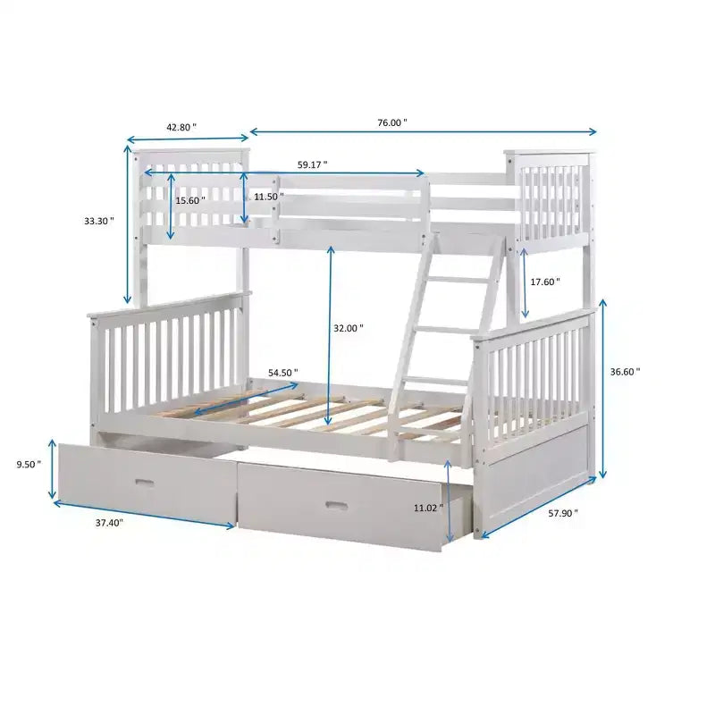 Culla trasformabile 4-in-1 con conversione in lettino e letto a una piazza e mezza, Cameretta