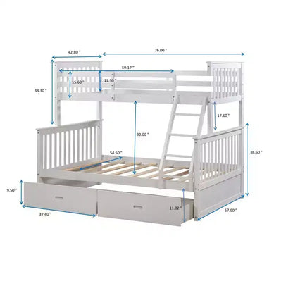 Culla trasformabile 4-in-1 con conversione in lettino e letto a una piazza e mezza, Cameretta