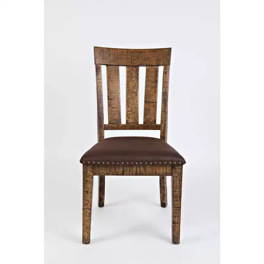 Jofran,Distressed Industrial Distressed Wood Dining Chair