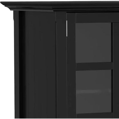 Armadio multiuso in legno con 3 ante e 3 ripiani, 34"H x 62"W