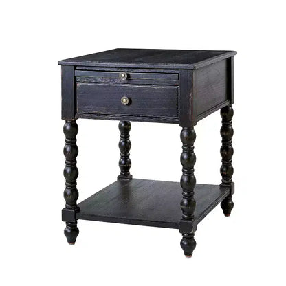 Tavolino da divano alto 66 cm con prese di ricarica integrate, vassoi estraibili e porte USB